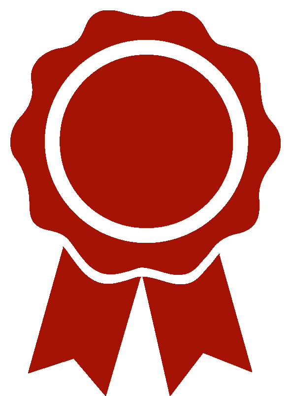 Rotes Notarsiegel